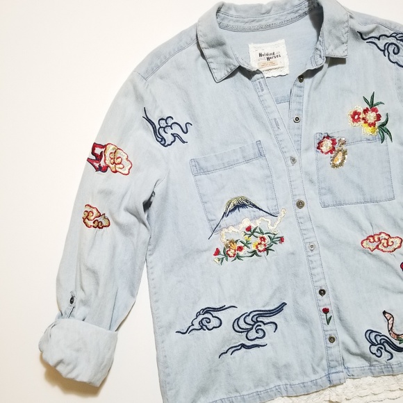 Anthropologie Holding Horses Isle Button Down - Picture 4 of 8